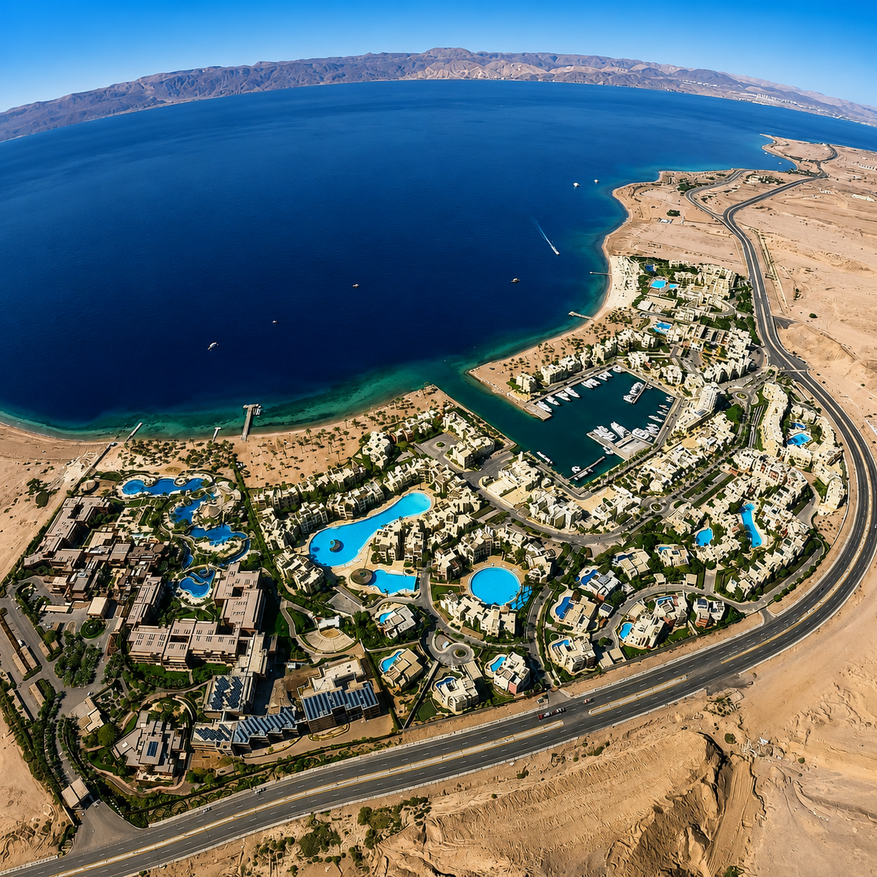 Tala Bay · aerial